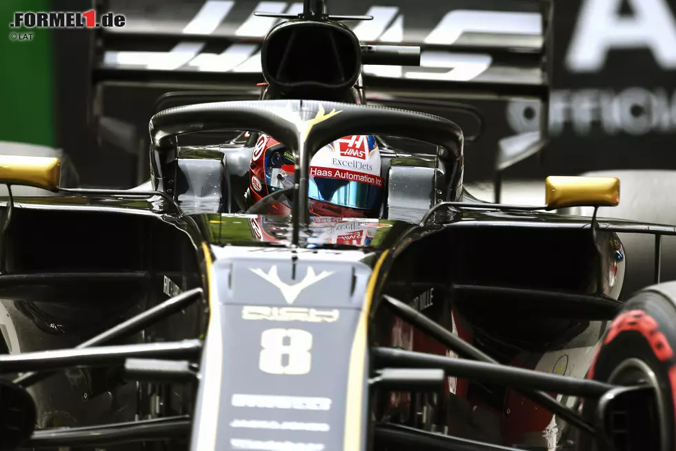 Foto zur News: Romain Grosjean (Haas)