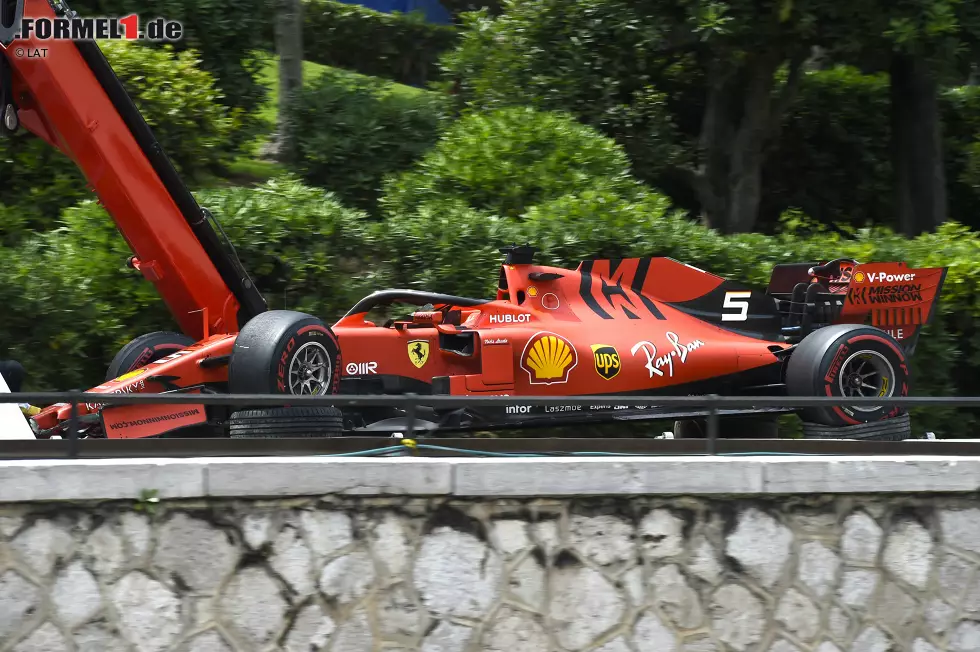 Foto zur News: Sebastian Vettel (Ferrari)