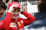 Foto zur News: Charles Leclerc (Ferrari) und Niki Lauda