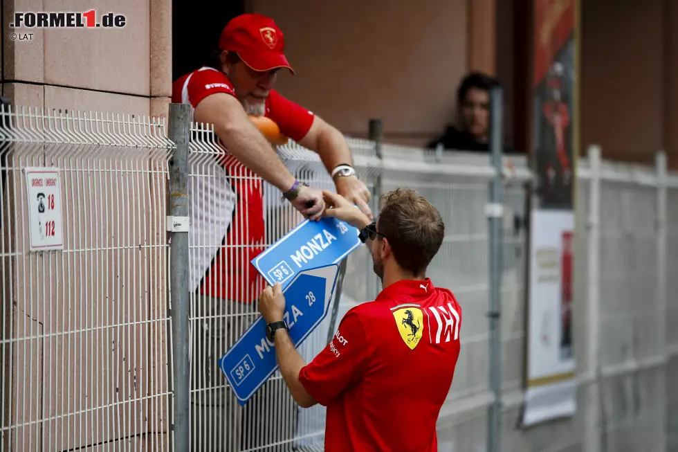 Foto zur News: Sebastian Vettel (Ferrari)