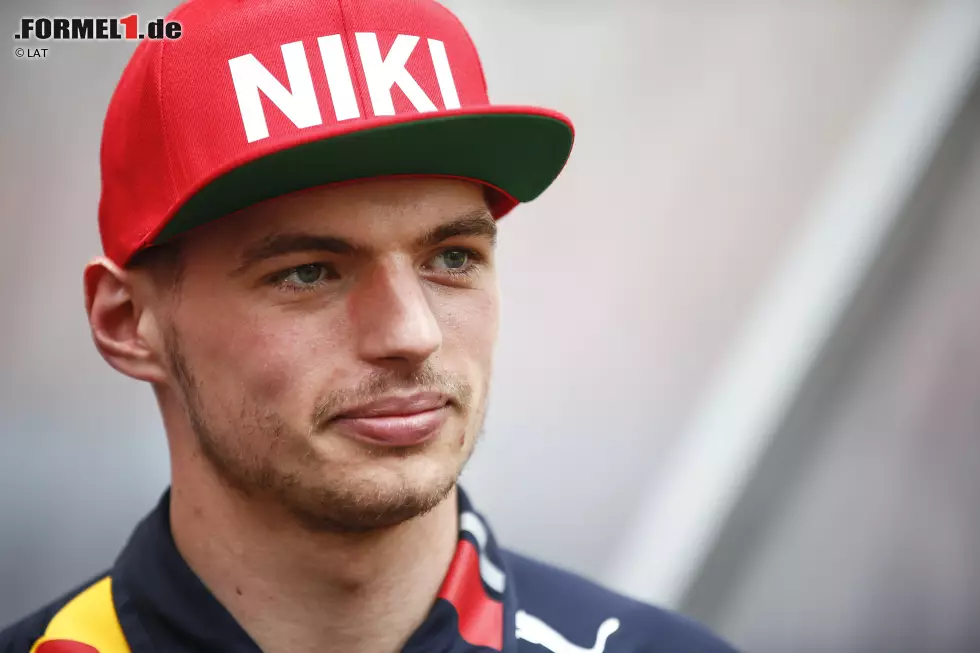 Foto zur News: Max Verstappen (Red Bull) und Niki Lauda