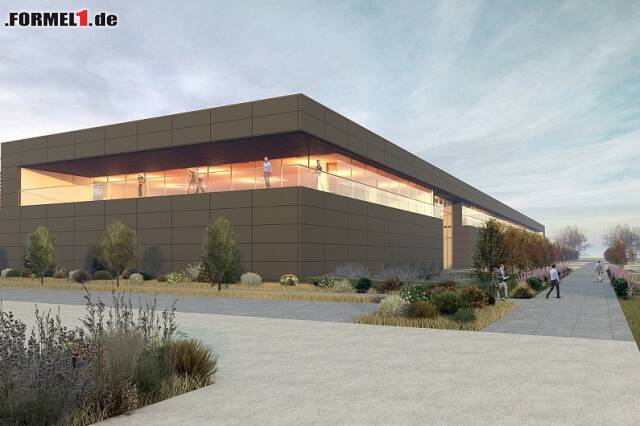 Foto zur News: Zum Durchklicken: So wird die neue Racing-Point-Fabrik in Silverstone nach Abschluss der Bauarbeiten aussehen!