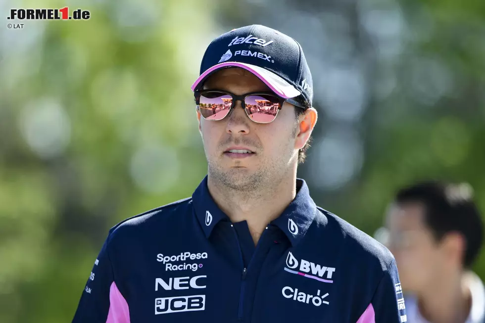 Foto zur News: Sergio Perez (Racing Point)