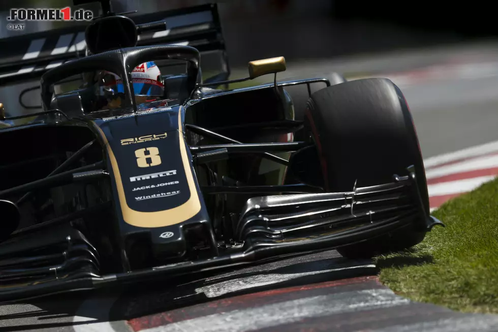 Foto zur News: Romain Grosjean (Haas)