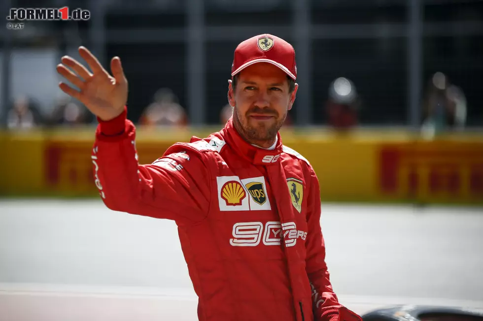 Foto zur News: Sebastian Vettel (Ferrari)