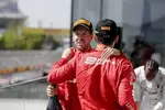 Foto zur News: Sebastian Vettel (Ferrari) und Charles Leclerc (Ferrari)