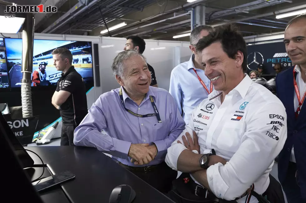 Foto zur News: Jean Todt und Toto Wolff