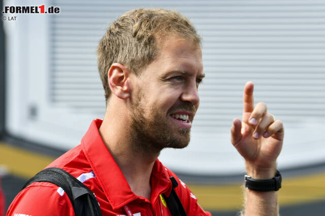 Foto zur News: Da wäre noch was: Sebastian Vettel hat seine Meinung seit Kanada nicht geändert. Jetzt durchklicken, worum es eigentlich geht!