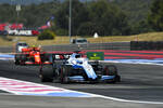 Foto zur News: Nicholas Latifi und Charles Leclerc (Ferrari)