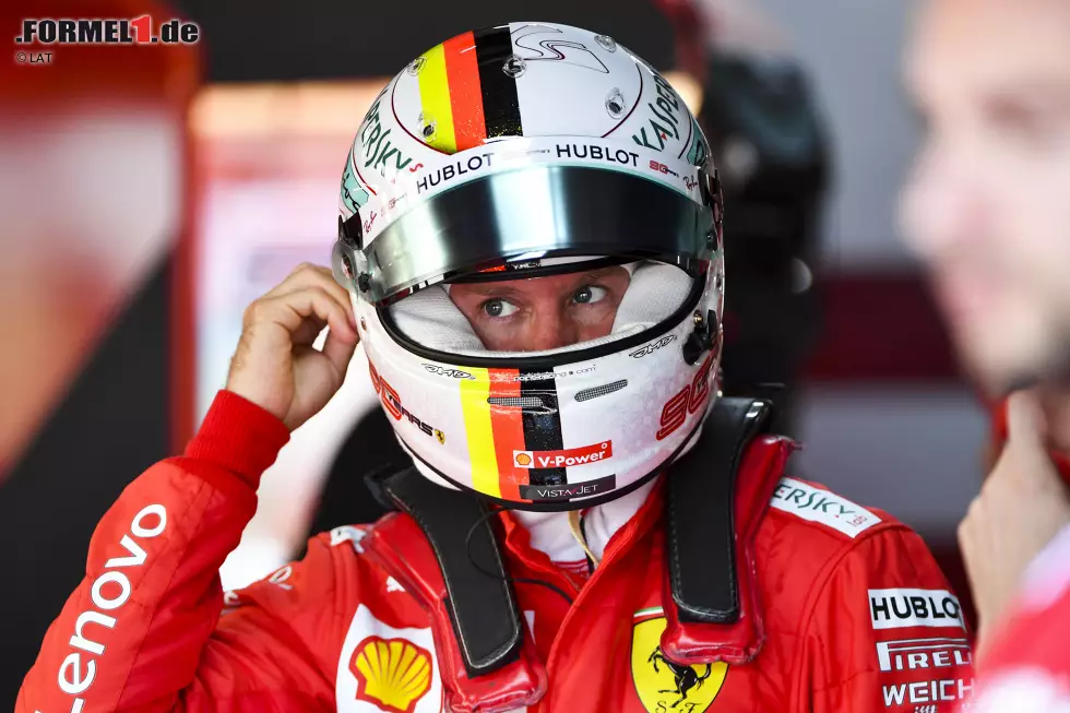 Foto zur News: Sebastian Vettel (Ferrari)