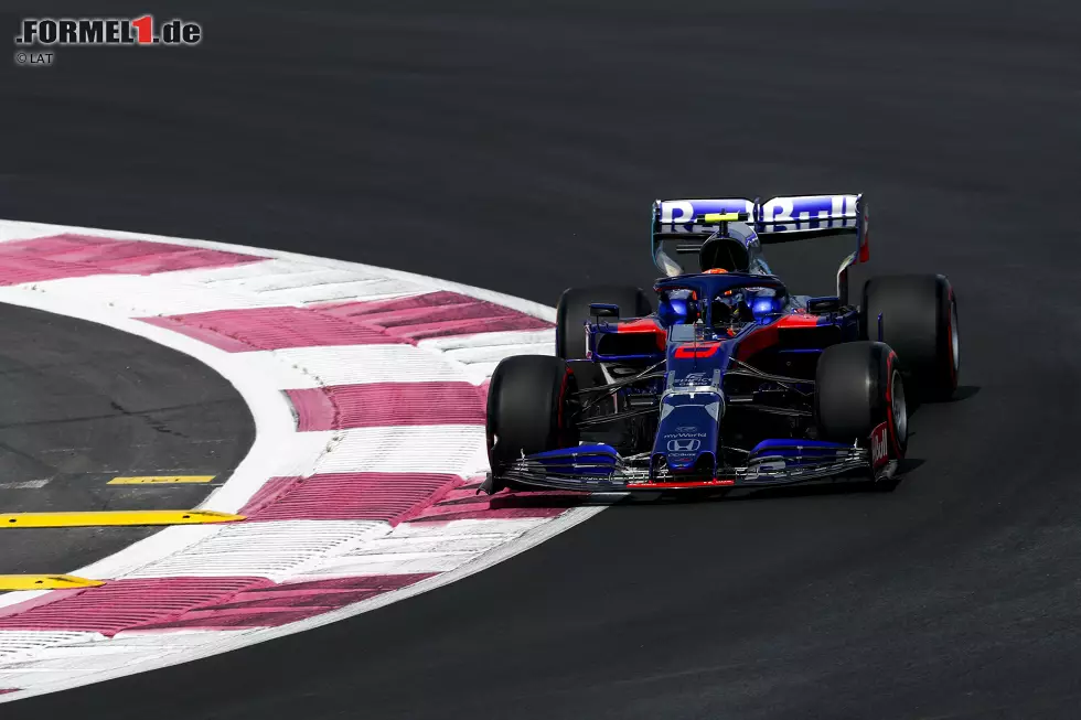 Foto zur News: Alexander Albon (Toro Rosso)