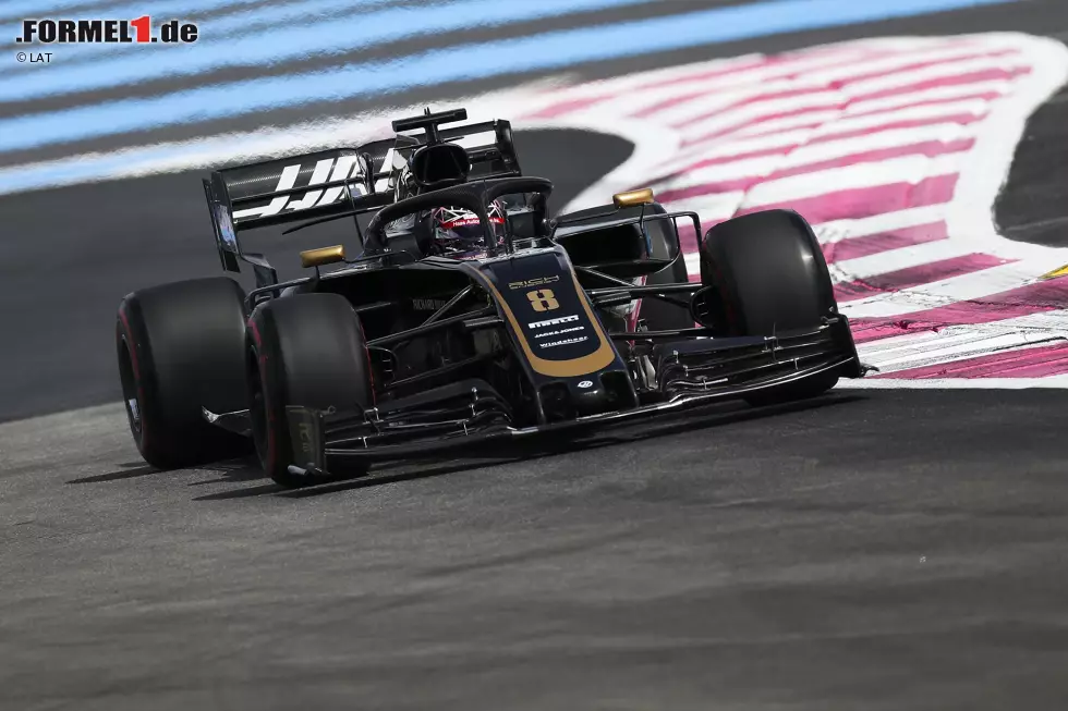 Foto zur News: Romain Grosjean (Haas)