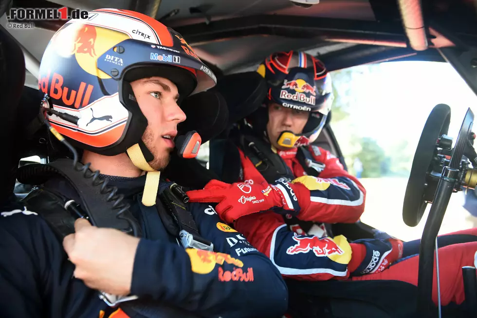 Foto zur News: Pierre Gasly und Sebastian Ogier: Gemeinsamer Rallye-Ausflug vor dem Grand Prix von Kanada