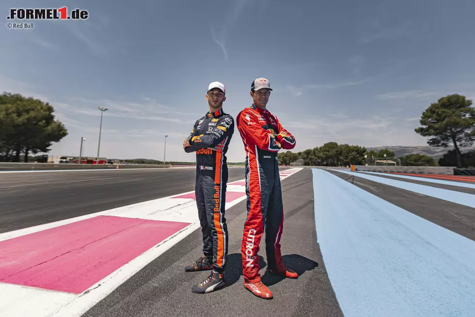 Foto zur News: Pierre Gasly und Sebastian Ogier: Gemeinsamer Rallye-Ausflug vor dem Grand Prix von Kanada