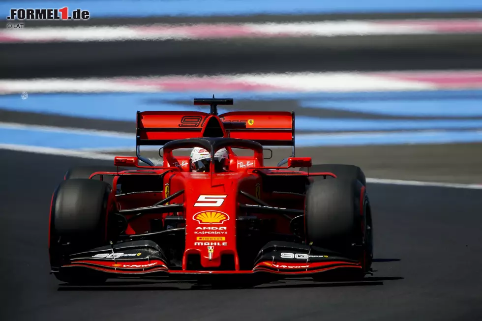 Foto zur News: Sebastian Vettel (Ferrari)