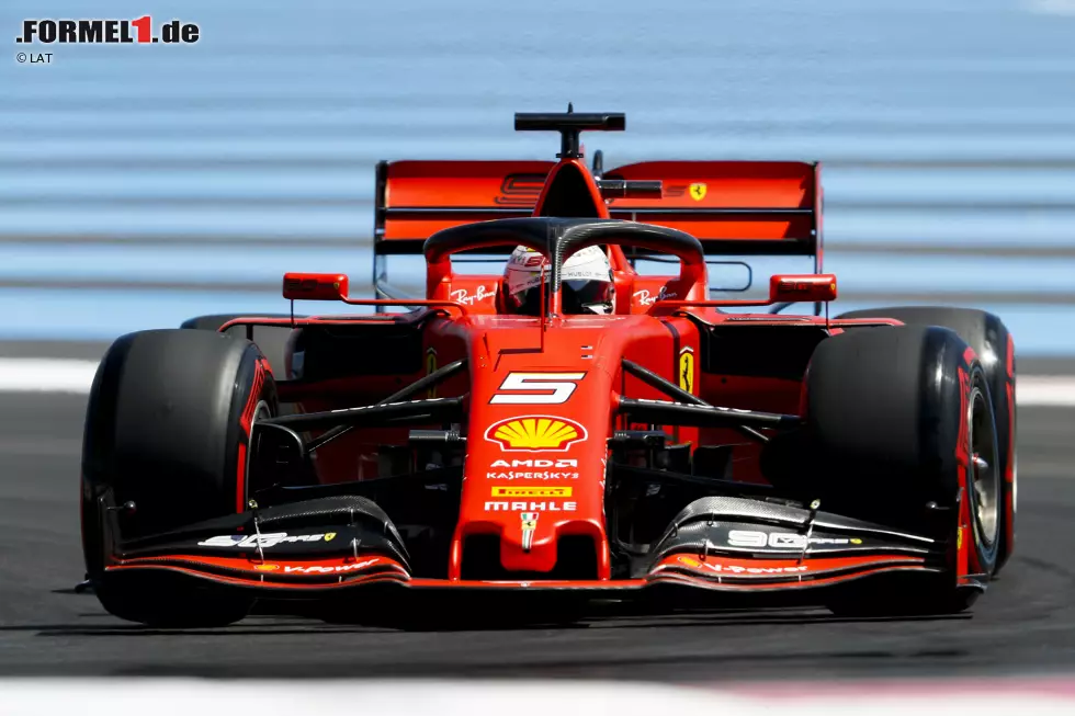 Foto zur News: Sebastian Vettel (Ferrari)