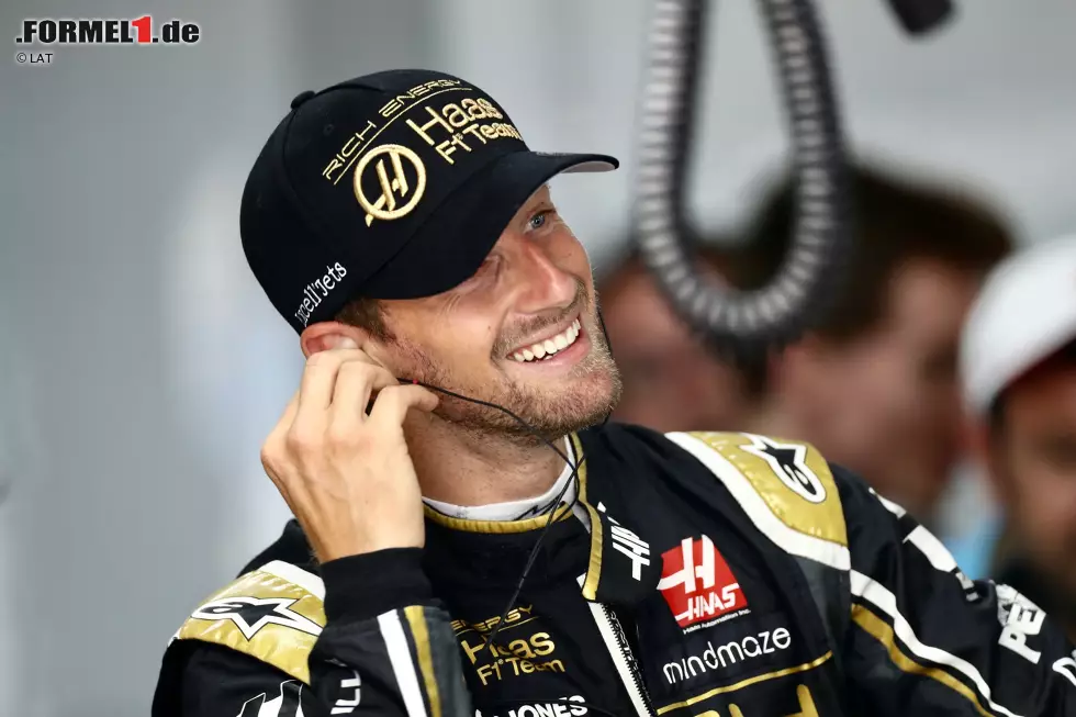 Foto zur News: Romain Grosjean (Haas)