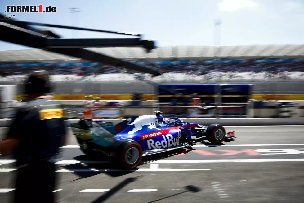 Foto zur News: Alexander Albon (Toro Rosso)