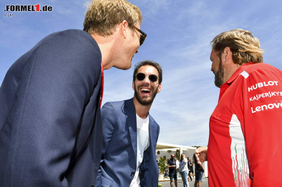 Foto zur News: Jean-Eric Vergne und Nico Rosberg