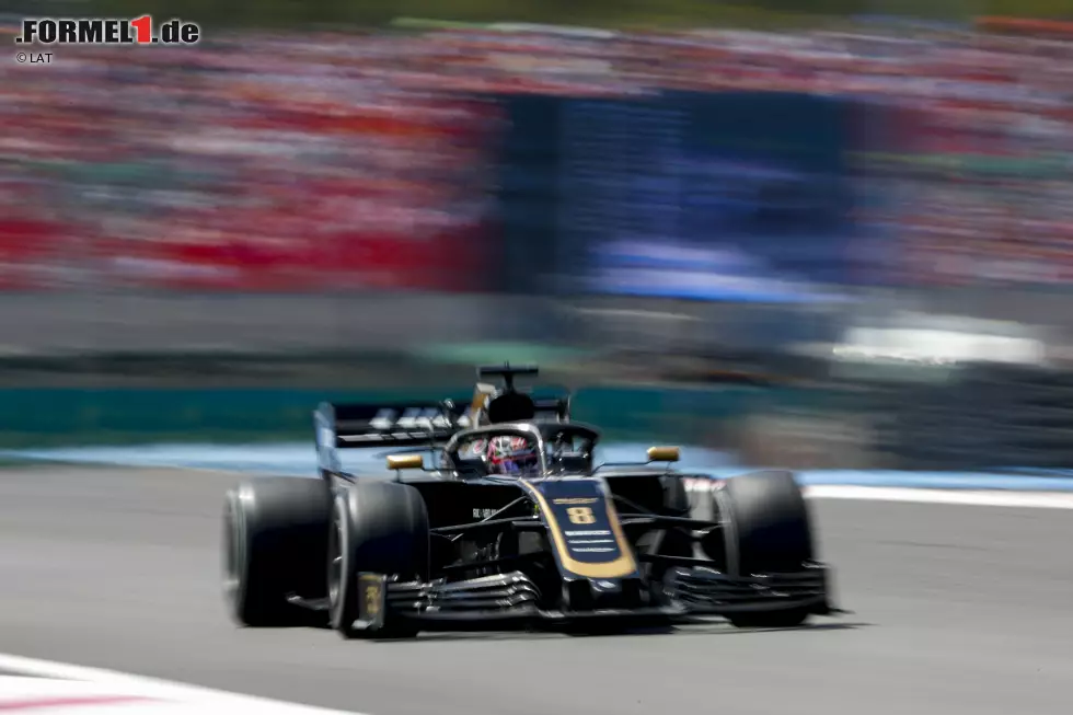 Foto zur News: Romain Grosjean (Haas)