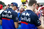 Foto zur News: Alexander Albon (Toro Rosso) und Daniil Kwjat (Toro Rosso)