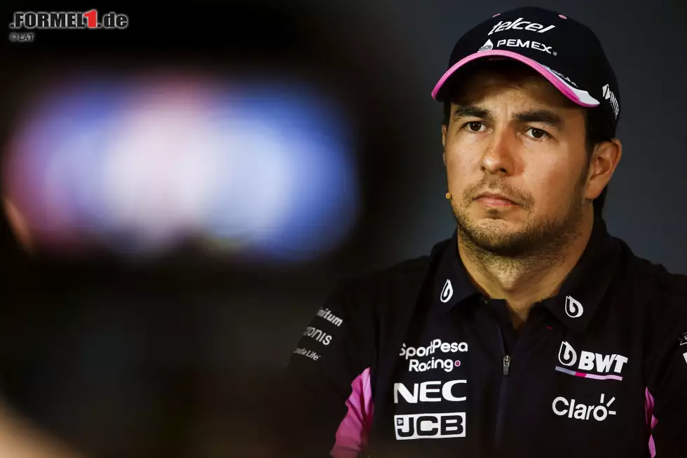 Foto zur News: Sergio Perez (Racing Point)