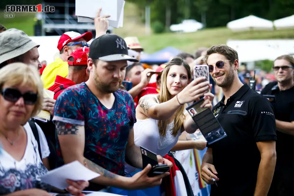 Foto zur News: Romain Grosjean (Haas)