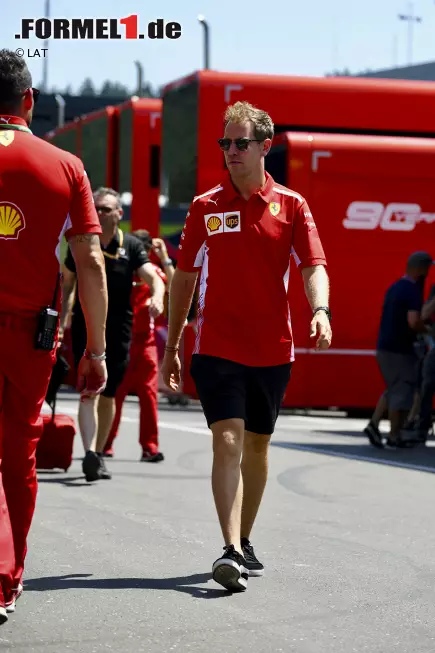 Foto zur News: Sebastian Vettel (Ferrari)