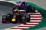 Foto zur News: Pierre Gasly (Red Bull) und Alexander Albon (Toro Rosso)