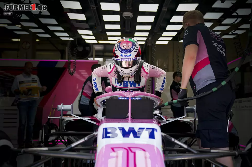 Foto zur News: Sergio Perez (Racing Point)