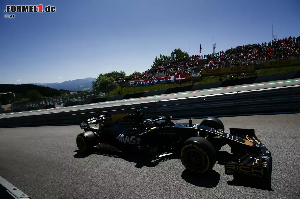 Foto zur News: Romain Grosjean (Haas)