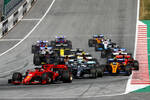 Foto zur News: Charles Leclerc (Ferrari), Valtteri Bottas (Mercedes), Lewis Hamilton (Mercedes) und Lando Norris (McLaren)