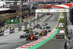 Gallerie: Charles Leclerc (Ferrari), Valtteri Bottas (Mercedes), Lewis Hamilton (Mercedes), Max Verstappen (Red Bull), Lando Norris (McLaren) und Kimi Räikkönen (Alfa Romeo)