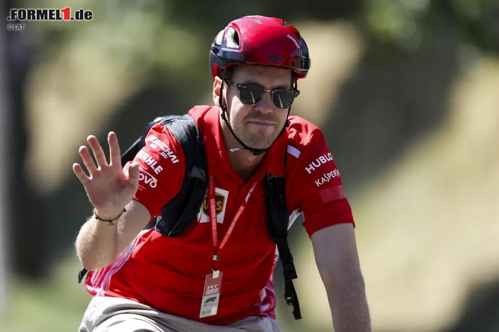 Foto zur News: Sebastian Vettel (Ferrari)