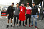 Foto zur News: Daniel Ricciardo (Renault), Lando Norris (McLaren), Antonio Giovinazzi (Alfa Romeo) und George Russell (Williams)