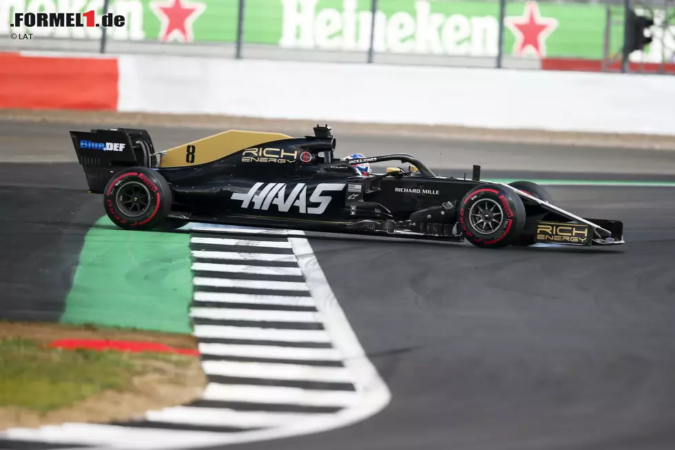 Foto zur News: Romain Grosjean (Haas)