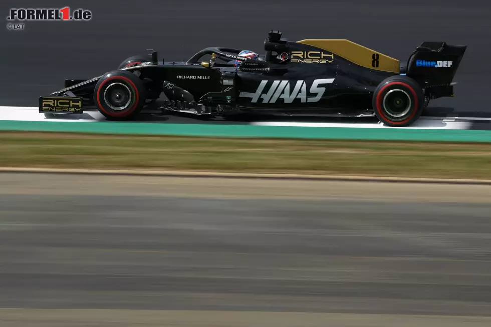 Foto zur News: Romain Grosjean (Haas)