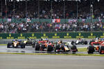 Foto zur News: Max Verstappen (Red Bull), Sebastian Vettel (Ferrari) und Lando Norris (McLaren)