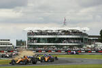 Foto zur News: Carlos Sainz (McLaren), Lando Norris (McLaren) und Alexander Albon (Toro Rosso)