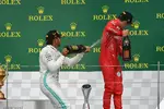 Gallerie: Lewis Hamilton (Mercedes) und Charles Leclerc (Ferrari)