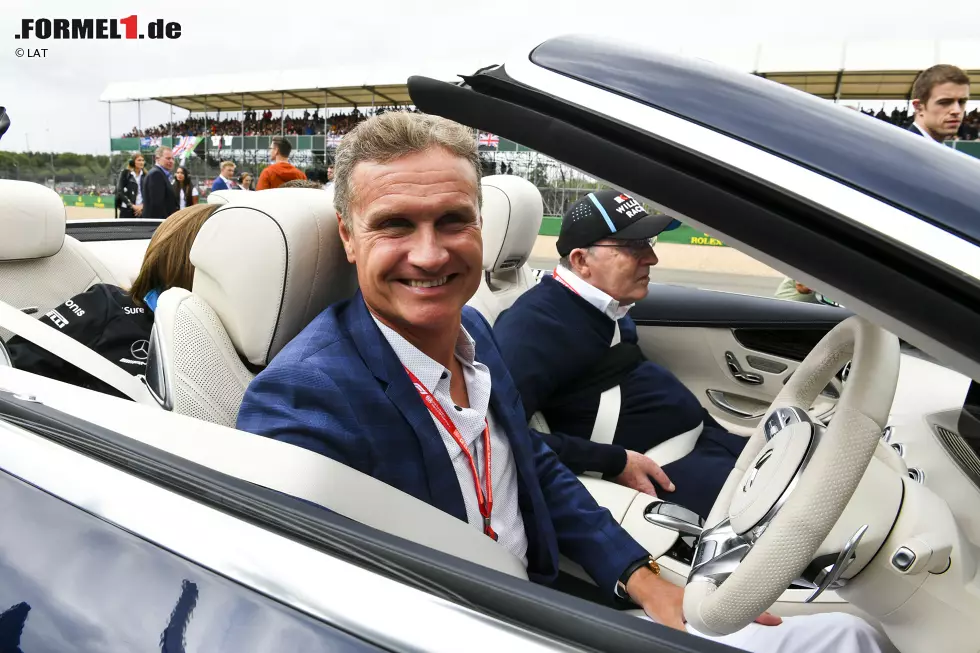 Foto zur News: David Coulthard und Frank Williams