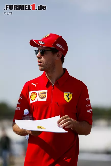 Foto zur News: Sebastian Vettel (Ferrari)