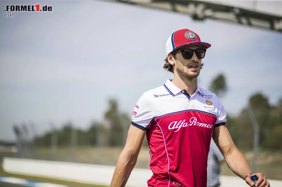 Foto zur News: Antonio Giovinazzi (Alfa Romeo)