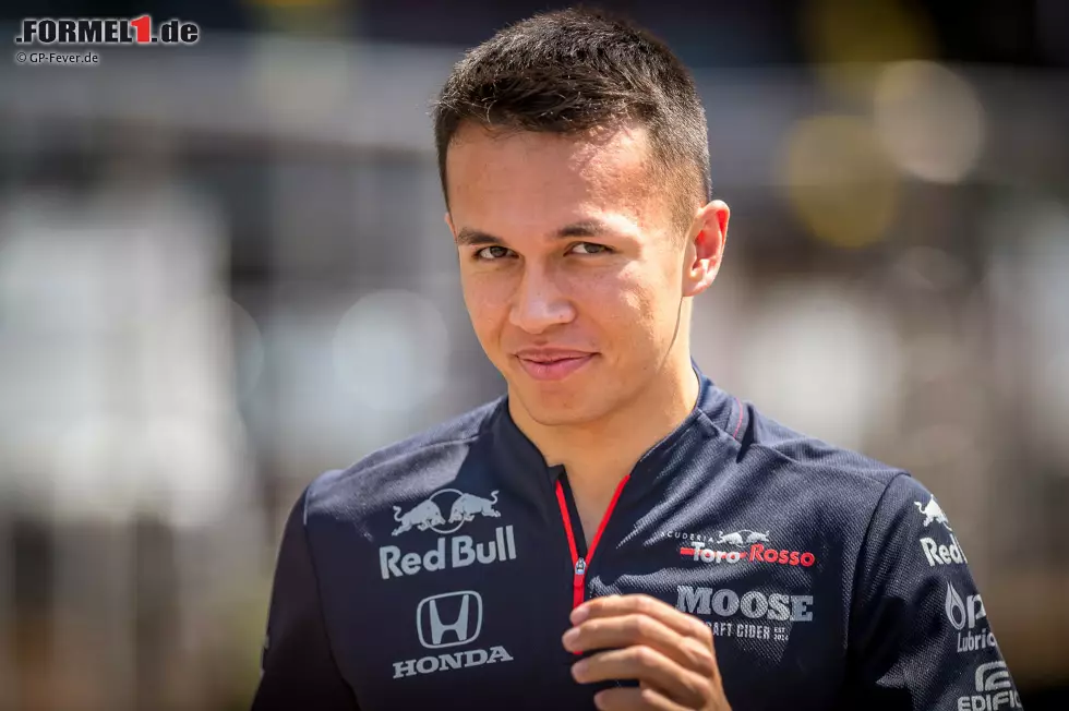 Foto zur News: Alexander Albon (Toro Rosso)