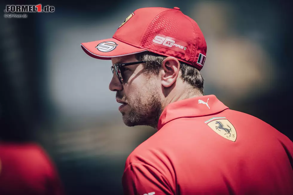 Foto zur News: Sebastian Vettel (Ferrari)