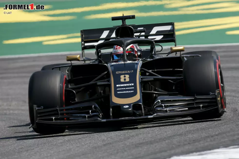 Foto zur News: Romain Grosjean (Haas)