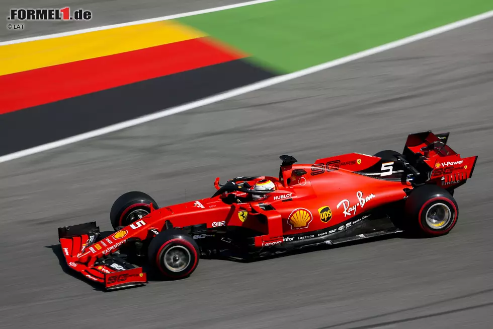 Foto zur News: Sebastian Vettel (Ferrari)