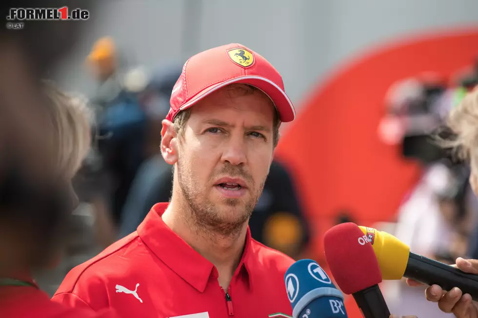 Foto zur News: Sebastian Vettel (Ferrari)