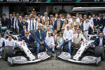 Foto zur News: Lewis Hamilton (Mercedes), Toto Wolff, Esteban Ocon, Valtteri Bottas (Mercedes) und Esteban Gutierrez