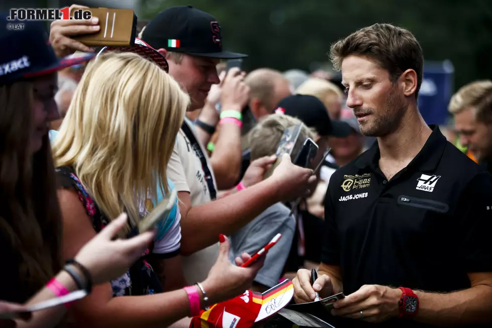 Foto zur News: Romain Grosjean (Haas)